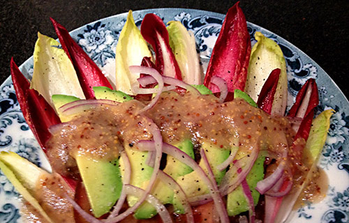 Endive Salad with Avocado