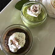 Avocado White Chocolate Mousse