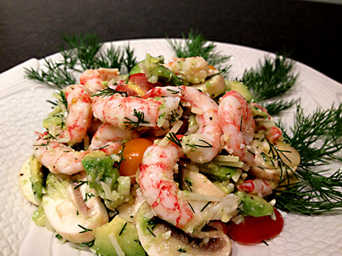 Avocado Shrimp Salad